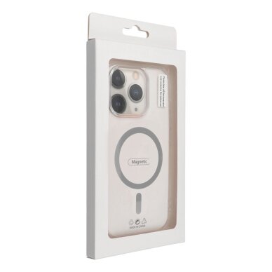 iPhone 13 PRO clear MagSilicone Grey Circle nugarėlė 3