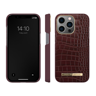 iPhone 13 PRO iDeal Of Sweden nugarėlė Scarlet Croco 1 iPhone 13 PRO iDeal Of Sweden nugarėlė Scarlet Croco 1