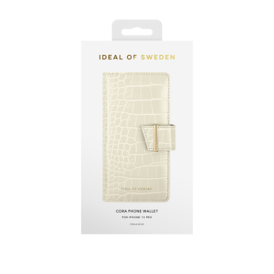 iPhone 13 PRO iDeal Of Sweden dėklas Wallet Beige Croco 1