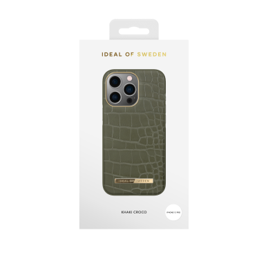 iPhone 13 PRO iDeal Of Sweden nugarėlė Khaki Croco 1