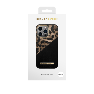 iPhone 13 PRO iDeal Of Sweden nugarėlė Midnight Leopard 1