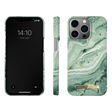 iPhone 13 PRO iDeal Of Sweden nugarėlė Mint Swirl Marble 2