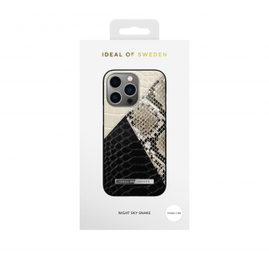 iPhone 13 PRO iDeal Of Sweden nugarėlė Night Sky Snake 1