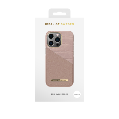 iPhone 13 PRO iDeal Of Sweden nugarėlė Rose Smoke Croco 2