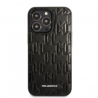 iPhone 13 PRO juoda KARL LAGERFELD nugarėlė KLHCP13LMNMP1K 6