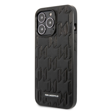 iPhone 13 PRO juoda KARL LAGERFELD nugarėlė KLHCP13LMNMP1K 7