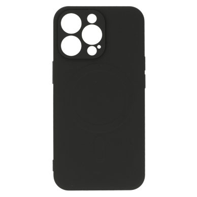 iPhone 13 PRO juoda MagSilicone nugarėlė 2