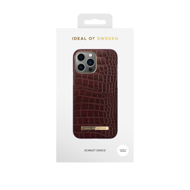 iPhone 13 PRO MAX / 12 PRO MAX iDeal Of Sweden nugarėlė Scarlet Croco 1