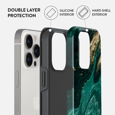 iPhone 13 PRO MAX / 12 PRO MAX Magsafe Emerald Pool Tough BURGA nugarėlė 1