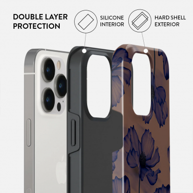 iPhone 13 PRO MAX / 12 PRO MAX Magsafe Velvet Night Tough BURGA nugarėlė 1