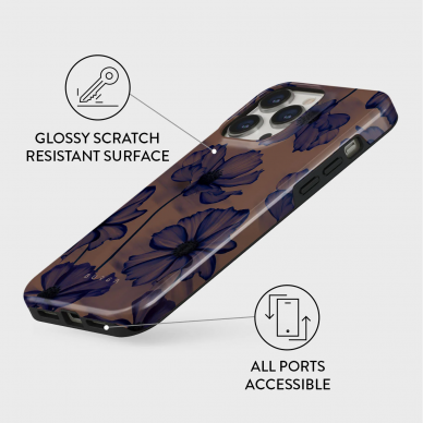 iPhone 13 PRO MAX / 12 PRO MAX Magsafe Velvet Night Tough BURGA nugarėlė 2