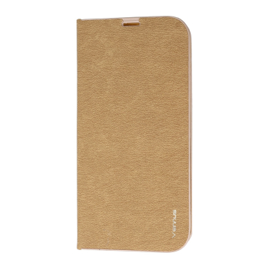 Iphone 13 PRO MAX aukso spalvos VENBOOK dėklas