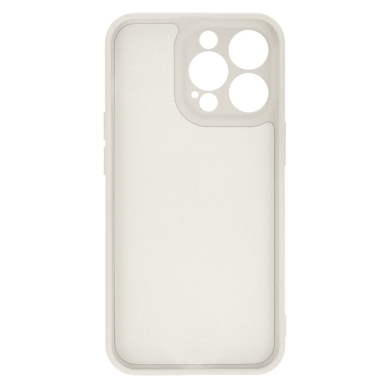 iPhone 13 PRO MAX balta MagSilicone nugarėlė 3