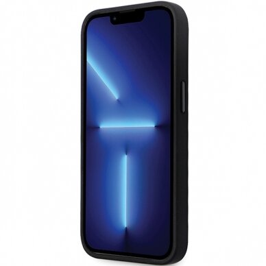 iPhone 13 PRO MAX black Silicone C Metal Pin KARL LAGERFELD nugarėlė 5