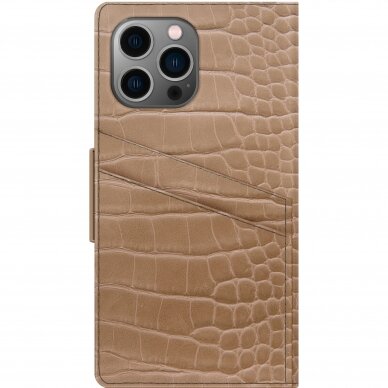 iPhone 13 PRO MAX/12 PRO MAX iDeal Of Sweden dėklas Camel Croco 3