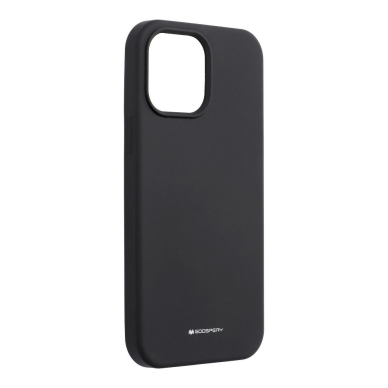 iPhone 13 PRO MAX black MERCURY SILICONE nugarėlė