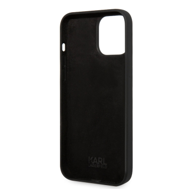 iPhone 13 PRO MAX black NFT Liquid Silicone KARL LAGERFELD nugarėlė 6