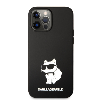 iPhone 13 PRO MAX black NFT Liquid Silicone KARL LAGERFELD nugarėlė 2
