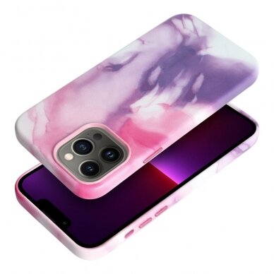 iPhone 13 PRO MAX purple splash MagLeather nugarėlė 1