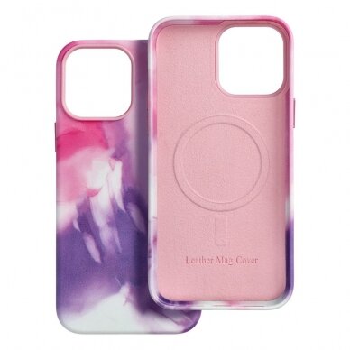 iPhone 13 PRO MAX purple splash MagLeather nugarėlė 8