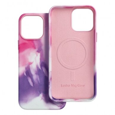 iPhone 13 PRO MAX purple splash MagLeather nugarėlė 6