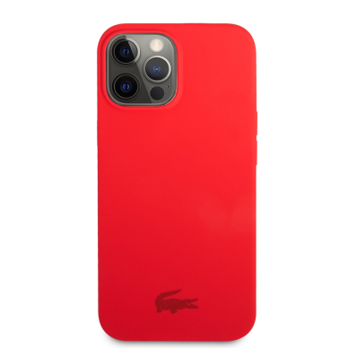 iPhone 13 PRO MAX raudona LACOSTE nugarėlė LCHCP13XSR 3