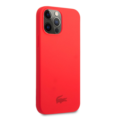 iPhone 13 PRO MAX raudona LACOSTE nugarėlė LCHCP13XSR 4