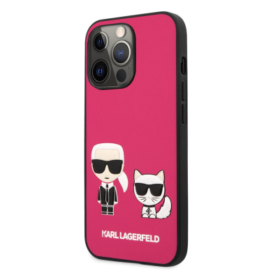 iPhone 13 PRO MAX rožinė KARL LAGERFELD nugarėlė KLHCP13XPCUSKCP 2