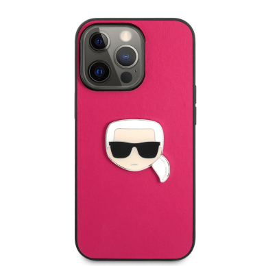 iPhone 13 PRO MAX rožinė KARL LAGERFELD nugarėlė KLHCP13XPKMP 3