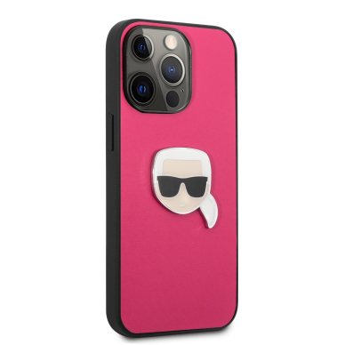iPhone 13 PRO MAX rožinė KARL LAGERFELD nugarėlė KLHCP13XPKMP 4