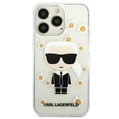 iPhone 13 PRO MAX skaidri KARL LAGERFELD nugarėlė KLHCP13XHFLT 2