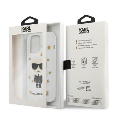 iPhone 13 PRO MAX skaidri KARL LAGERFELD nugarėlė KLHCP13XHFLT 7