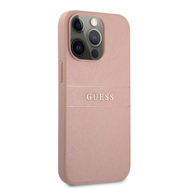 iPhone 13 PRO MAX šviesiai rožinė GUESS nugarėlė GUHCP13XPSASBPI 4