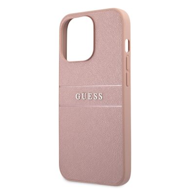 iPhone 13 PRO MAX šviesiai rožinė GUESS nugarėlė GUHCP13XPSASBPI 5