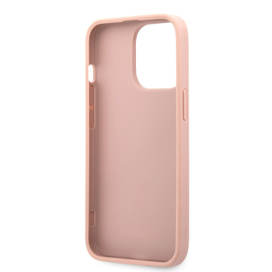 iPhone 13 PRO MAX šviesiai rožinė GUESS nugarėlė GUHCP13XPSASBPI 6