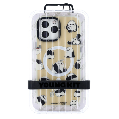 iPhone 13 PRO MAX YOUNGKIT MagSafe Bamboonates Black and White nugarėlė 1
