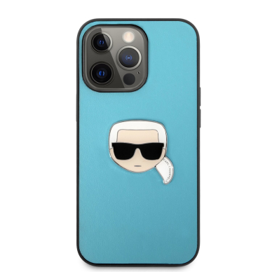 iPhone 13 PRO MAX žydra KARL LAGERFELD nugarėlė KLHCP13XPKMB 3