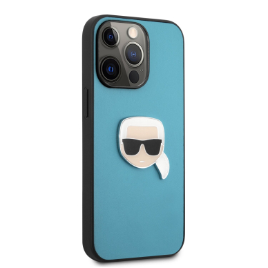 iPhone 13 PRO MAX žydra KARL LAGERFELD nugarėlė KLHCP13XPKMB 4
