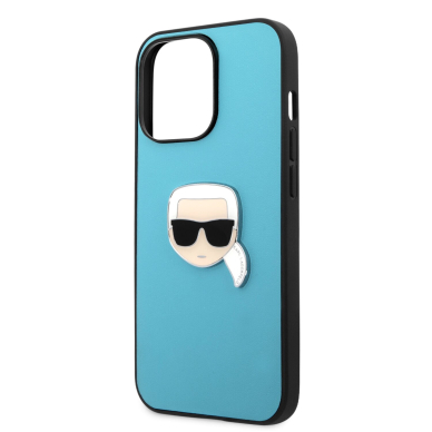 iPhone 13 PRO MAX žydra KARL LAGERFELD nugarėlė KLHCP13XPKMB 5