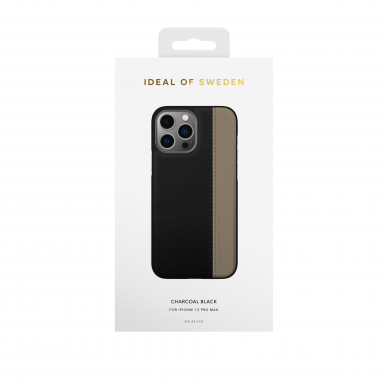 iPhone 13 PRO MAX/12 PRO MAX iDeal Of Sweden Atelier nugarėlė Charcoal Black 1
