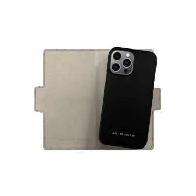 iPhone 13 PRO MAX/12 PRO MAX iDeal Of Sweden dėklas Neo Noir Croco 2