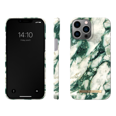 iPhone 13 PRO MAX/12 PRO MAX iDeal Of Sweden nugarėlė Calacatta Emerald Marble 1