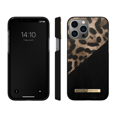 iPhone 13 PRO MAX/12 PRO MAX iDeal Of Sweden nugarėlė Midnight Leopard 2