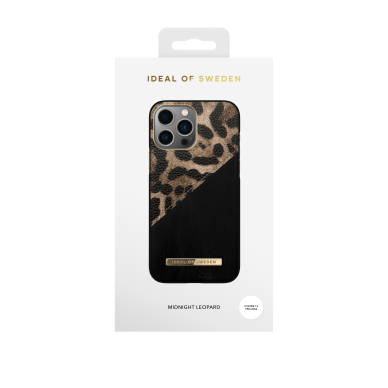 iPhone 13 PRO MAX/12 PRO MAX iDeal Of Sweden nugarėlė Midnight Leopard 1