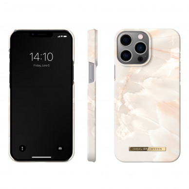 iPhone 13 PRO MAX/12 PRO MAX iDeal Of Sweden nugarėlė Rose Pearl Marble 1