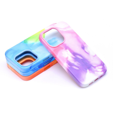 iPhone 13 PRO purple splash MagLeather nugarėlė 10