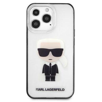 iPhone 13 PRO skaidri KARL LAGERFELD nugarėlė KLHCP13LHIKCK 2