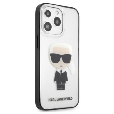 iPhone 13 PRO skaidri KARL LAGERFELD nugarėlė KLHCP13LHIKCK 3