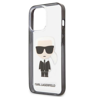 iPhone 13 PRO skaidri KARL LAGERFELD nugarėlė KLHCP13LHIKCK 5