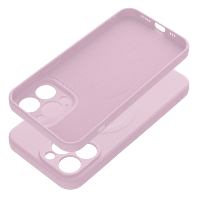 iPhone 13 PRO šviesiai rožinė MagSilicone nugarėlė 5